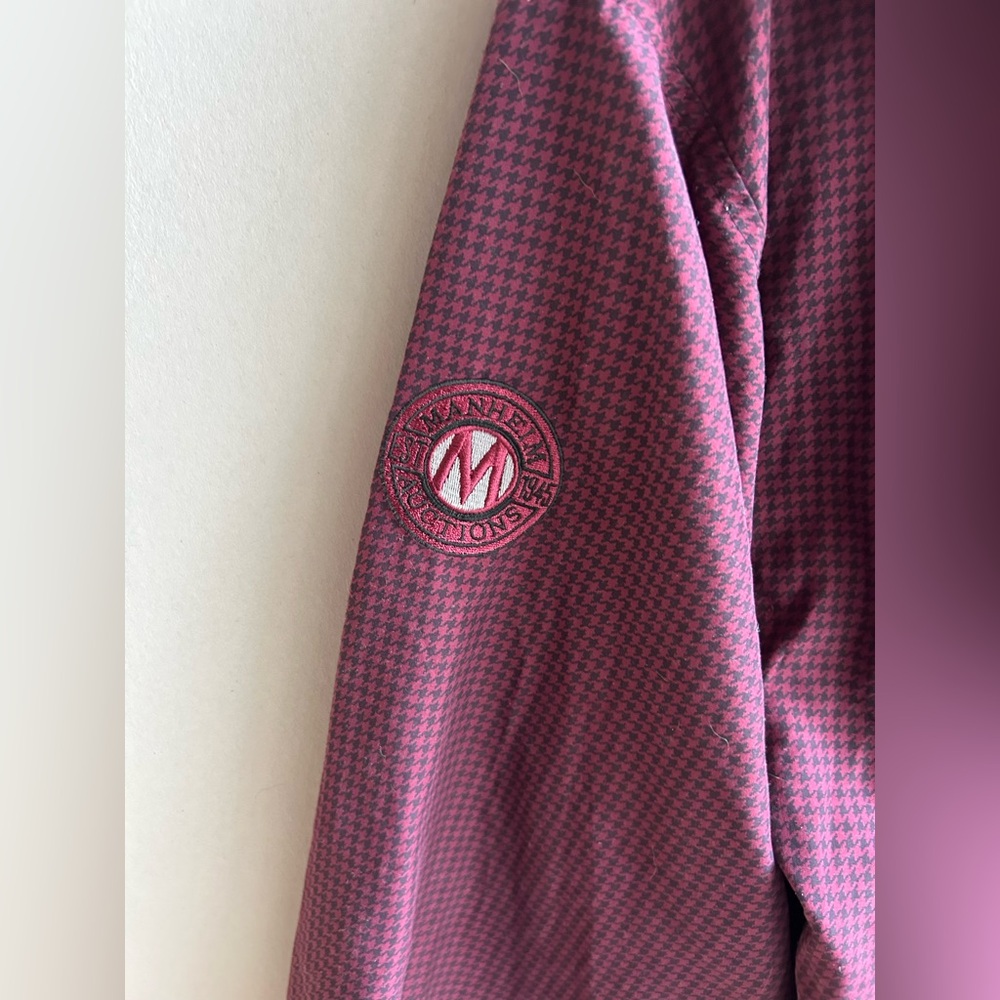 Chic Fil A retro Zero Purple Checkered Pullover Golf - Picture 7 of 8